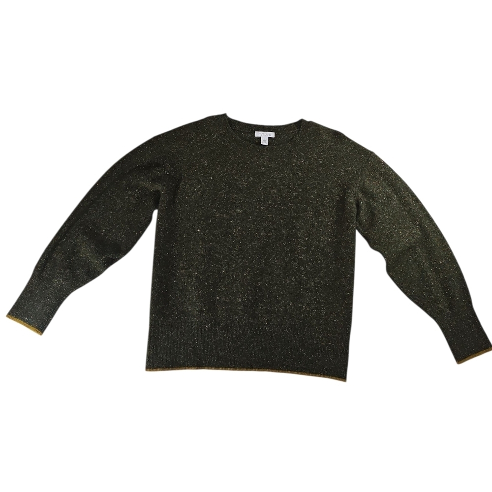 Nordstrom Olive Green Crewneck Sweater